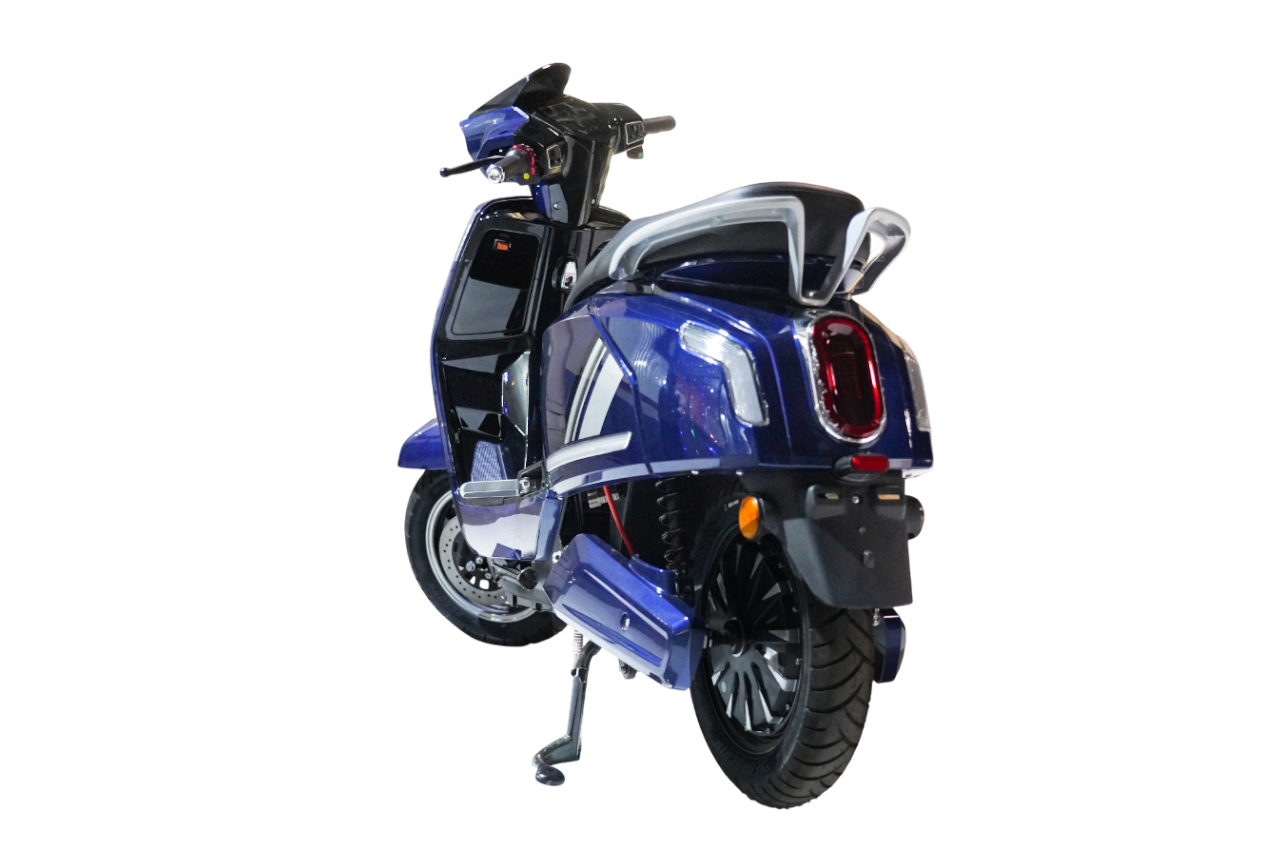 EV E5 Blue Electric Scooter